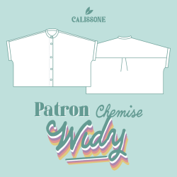 Patron pochette Chemise Widy - Calissone