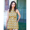Pattern Short dress with shorts Firenze - Calissone