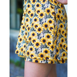 Pattern Short dress with shorts Firenze - Calissone