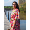 Sorrente kimono dress pattern - Calissone
