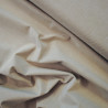 Coton chambray uni sable - Calissone
