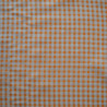 Vichy Lyocell tissé petits carreaux - Orange - Calissone