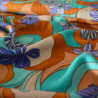 Viscose fleurs psychédéliques - Calissone