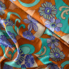 Viscose fleurs psychédéliques - Calissone
