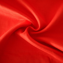 Striped woven viscose - Red - Calissone