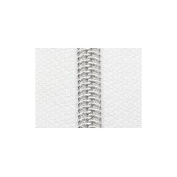 Zip spirale métallisé - Double curseur - 50cm (Kit banana XL) - Calissone