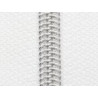 Zip spirale métallisé - Double curseur - 50cm (Kit banana XL) - Calissone