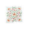 Cotton scarf 87cm - Wild Rag Flora - Calissone