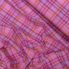 Coton tissé tartan Rosa - Calissone