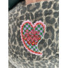 Embroidered patch Thermocollant Jungle tribe of infinite love tribe - Calissone