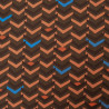 Cotton satin One Way - Brun - Calissone
