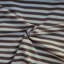 French Terry sailor top - Taupe - Calissone