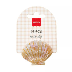 Shell hair clip - Multicolor - Calissone