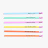 KATM paper / graphite pencils | Pack of 6 HB pencils - Calissone