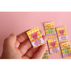 Etiquettes Cosy Club - This we handmade especially for you - Lot x6 - Calissone