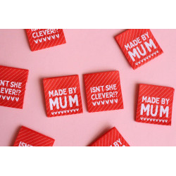 Etiquettes Cosy Club - Made by mum - Lot x6 - Calissone
