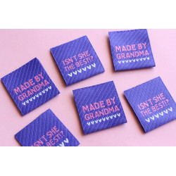 Etiquettes Cosy Club - Made by grandma - Lot x6 - Calissone