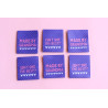 Etiquettes Cosy Club - Made by grandma - Lot x6 - Calissone