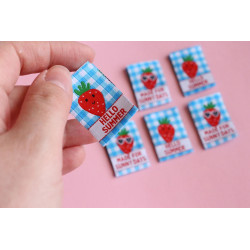 Etiquettes Cosy Club - Pique-nique d'été - Mix x6 - Calissone