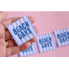 Etiquettes Cosy Club - Summer days - Mix x4 - Calissone