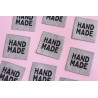 Etiquettes Cosy Club - Silver Hand made - Lot x5 - Calissone