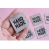 Etiquettes Cosy Club - Silver Hand made - Lot x5 - Calissone