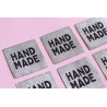 Etiquettes Cosy Club - Silver Hand made - Lot x5 - Calissone