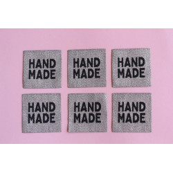 Etiquettes Cosy Club - Silver Hand made - Lot x5 - Calissone