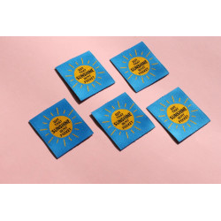 Etiquettes Cosy Club - Got that sunshine in my pocket - Lot x5 - Calissone