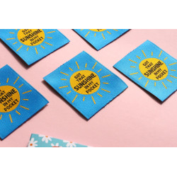 Etiquettes Cosy Club - Got that sunshine in my pocket - Lot x5 - Calissone