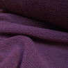 Sherpa - Molleton Fausse fourrure - Prune - Calissone