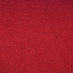 Sherpa - Molleton Fausse fourrure - Rouge foncé - Calissone