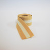 40mm stripes - beige / ecru strap - Calissone