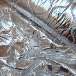 Silver double-sided quilted - Calissone
