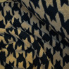 Sherpa - Teddy - Houndstooth - Camel and black - Calissone