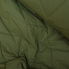 Matelassé géométrique soft-touch - Vert olive - Calissone