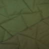 Matelassé géométrique soft-touch - Vert olive - Calissone