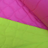 Matelassé double face - Rose / Jaune - Calissone