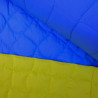 Matelassé double face - Bleu cobalt / Jaune - Calissone