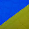 Matelassé double face - Bleu cobalt / Jaune - Calissone