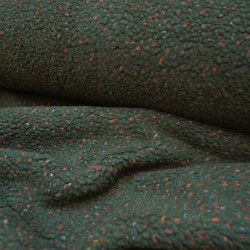 Sherpa - Teddy chiné - Vert forêt - Calissone