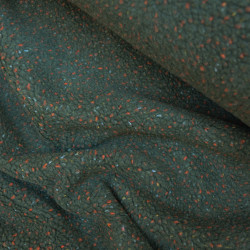 Sherpa - Teddy chiné - Vert forêt - Calissone