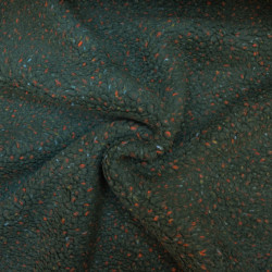 Sherpa - Teddy chiné - Vert forêt - Calissone