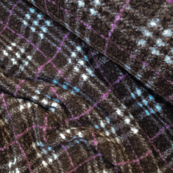 Sherpa - Berger à carreaux - Marron et rose - Calissone