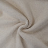 Micro-polaire coton - Beige chiné - Calissone