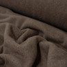 Micro-polaire coton - Mocha chiné - Calissone
