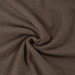 Cotton micro-fleece - Mocha heather - Calissone