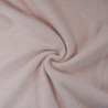 Micro-polaire coton - Rose clair chiné - Calissone