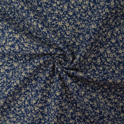 Flanelle de coton florale - Rain flowers - Calissone