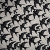 Jersey de viscose - Black birds - Calissone